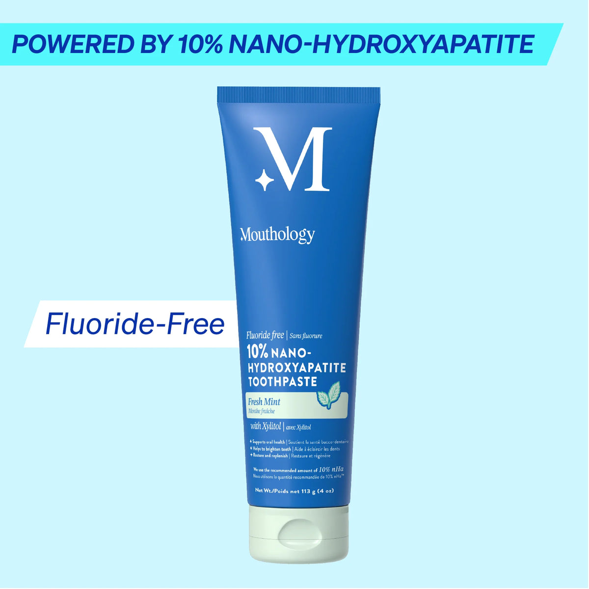 Revolutionize Your Smile with 10% Nano-Hydroxyapatite Toothpaste - Fluoride-Free & Naturally Effective!