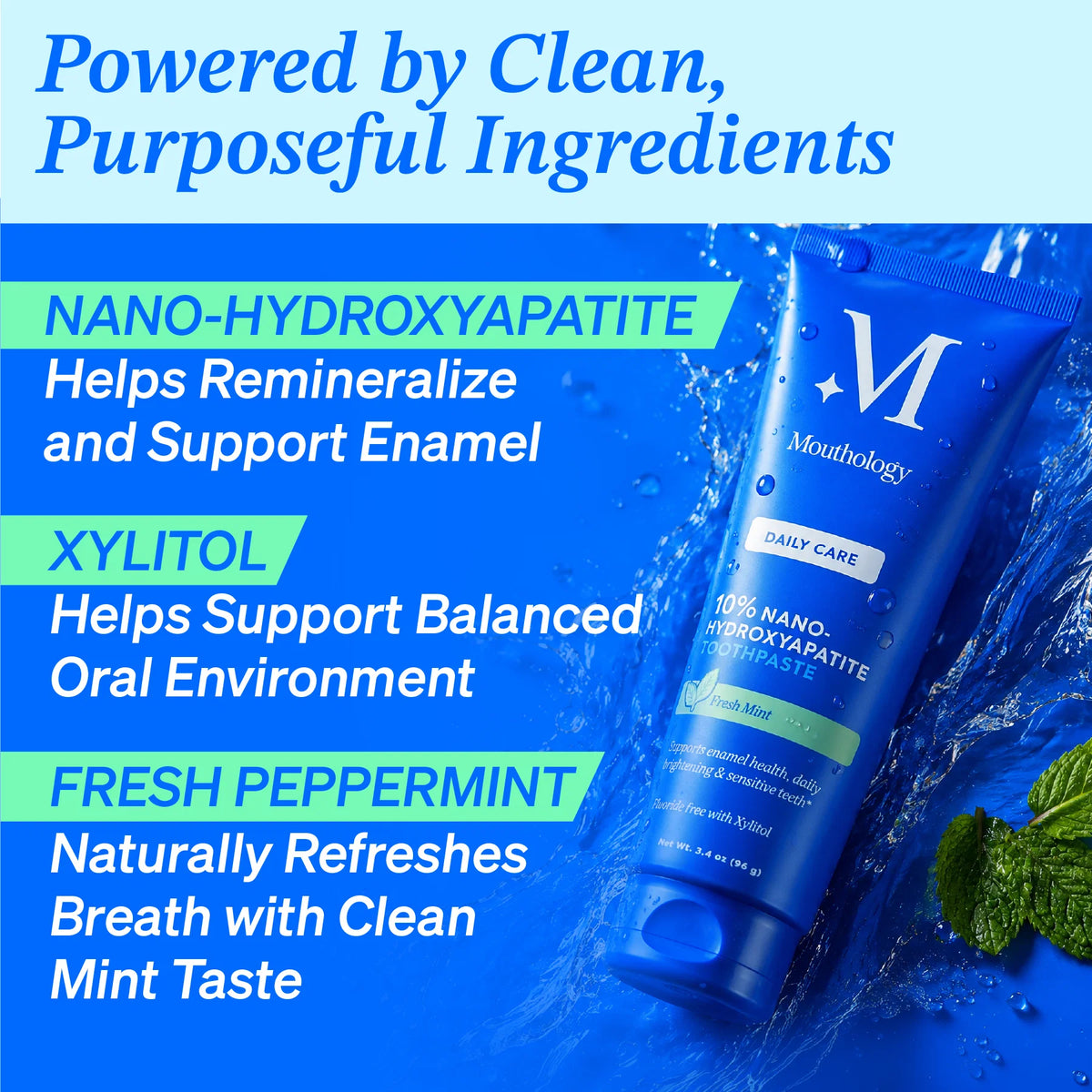 Revolutionize Your Smile with 10% Nano-Hydroxyapatite Toothpaste - Fluoride-Free & Naturally Effective!